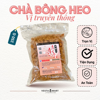  Chà Bông Heo Đài Loan Vị Truyền Thống Giòn Ngon Gói 200g – Đặc Sản Đài Loan - Vesta Mart 