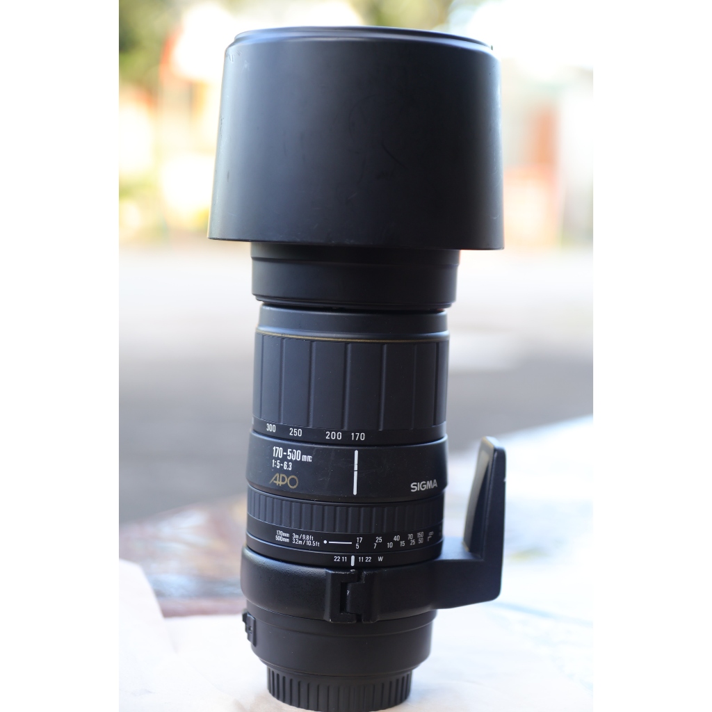 lens canon ef sigma 170-500mm tele đẹp - hàng mới về - duy nhất 1 - Ống kính Canon EF