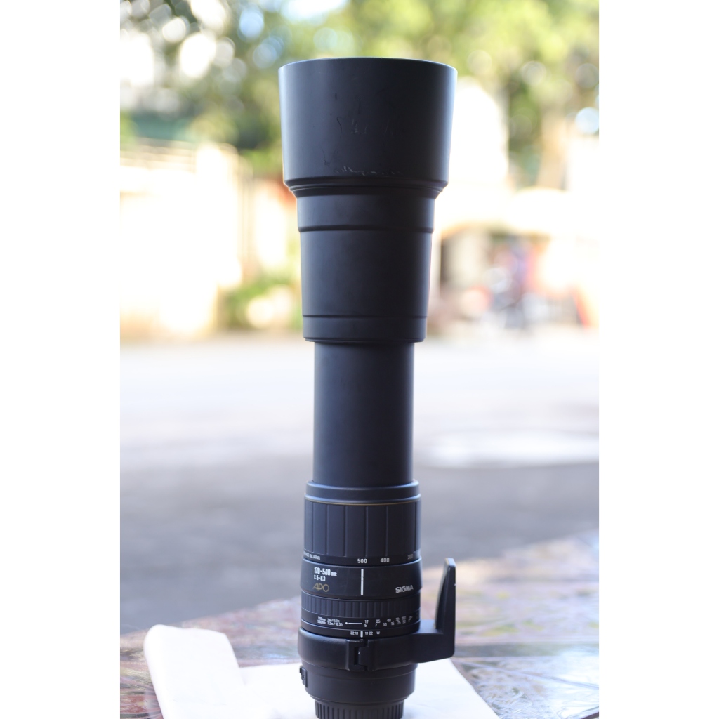 lens canon ef sigma 170-500mm tele đẹp - hàng mới về - duy nhất 1 - Ống kính Canon EF