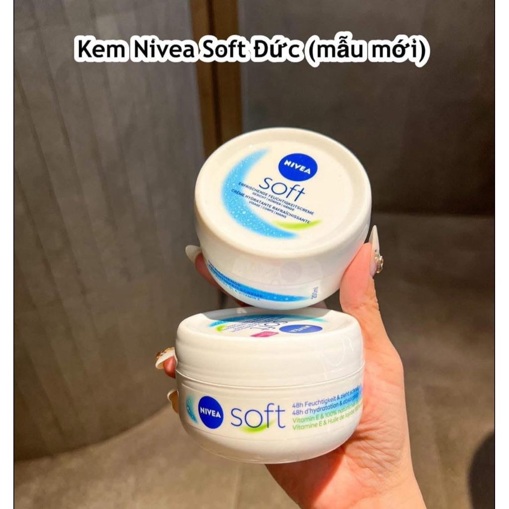 Kem dưỡng ẩm NIVEA SOFT ĐỨC