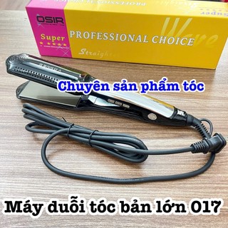 ✅Osir Máy Duỗi Tóc Bản Lớn HQ 016 Cao Cấp Hàn Quốc Chất Liệu Hợp Kim An Toàn 5 Mức Chỉnh Nhiệt 150-230°C Dây Xoay 360 Độ