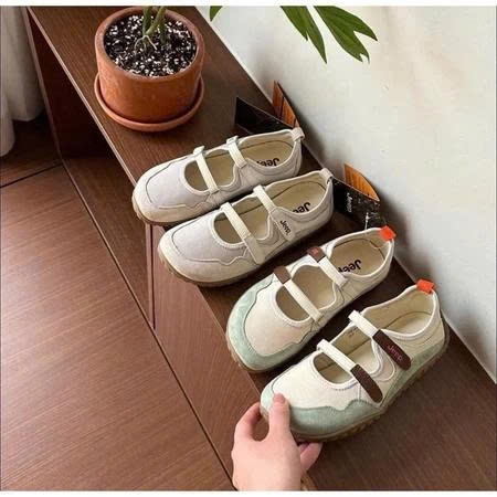 Giày mary jean Jeep Búp Bê - Giày Quai dán tiểu thư dễ mang dễ phối