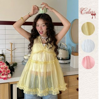 NAVIE - ( MUA 1 KÈM 1 ÁO TUBE ) Set babydoll dáng xòe ROSE thời trang nữ