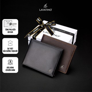  Ví Da Nam Cao Cấp Da Bò Mastrotto Chính Hãng LAVATINO - Quà Tặng Sang Trọng Cho Người Thân LEO 18 