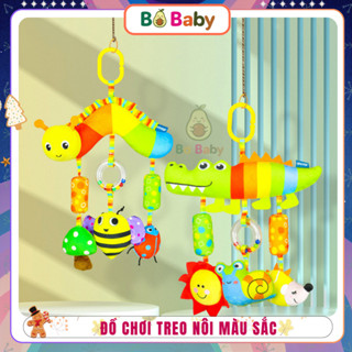  Chuông gió xinh xắn treo nôi treo cũi xe ô tô và xe đẩy có tiếng leng keng kích thích giác quan cho bé 