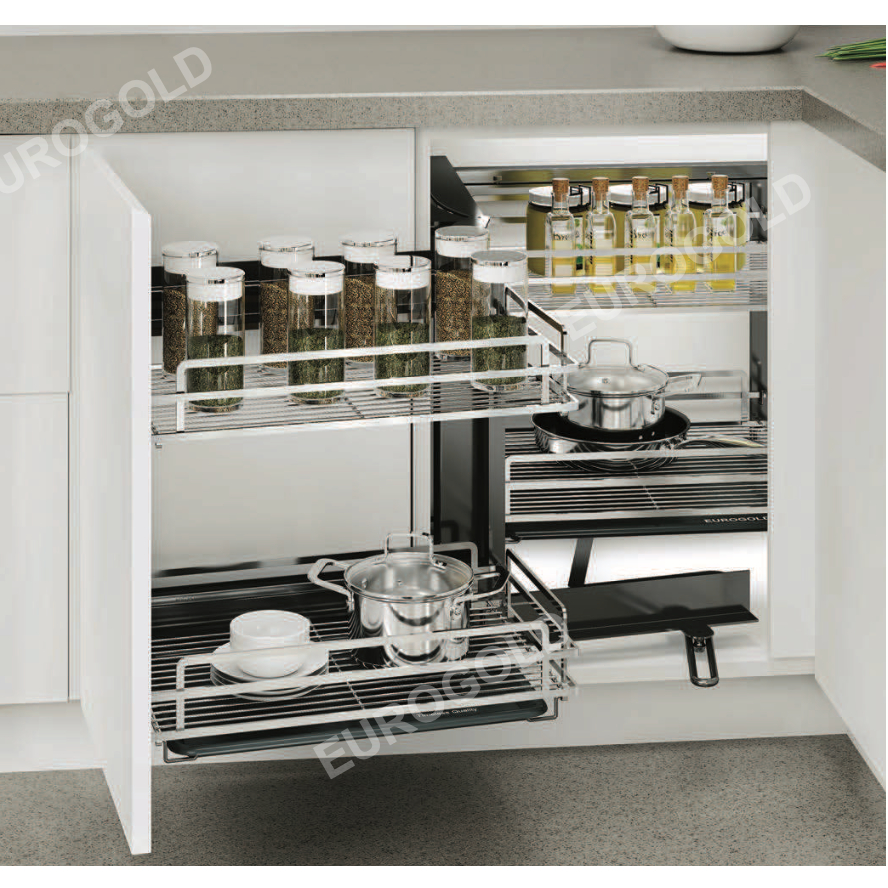 Giá góc liên hoàn Eurogold, Phụ kiện tủ bếp