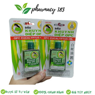 Combo 2 Chai DẦU KHUYNH DIỆP OPC 25ml date mới
