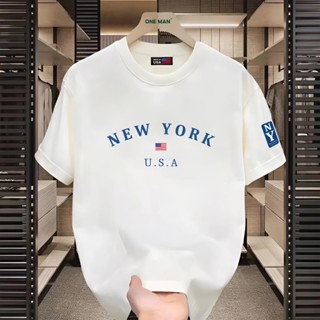  Áo thun nam nữ cổ tròn tay lỡ ONE MAN chất cotton thoáng mát phong cách trẻ trung cá tính đậm chất boy phố AP239 