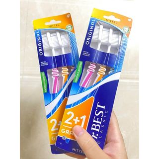 ( Hàng Đức )Bàn chải Dr. Best sét 3 cái