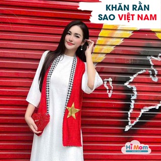  Khăn Rằn Cờ Đỏ Sao Vàng Khăn Rằn Nam Bộ Truyền Thống 