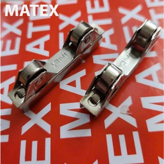 Bánh xe  Matex  lùa cữa kính 5mm đơn,đôi
