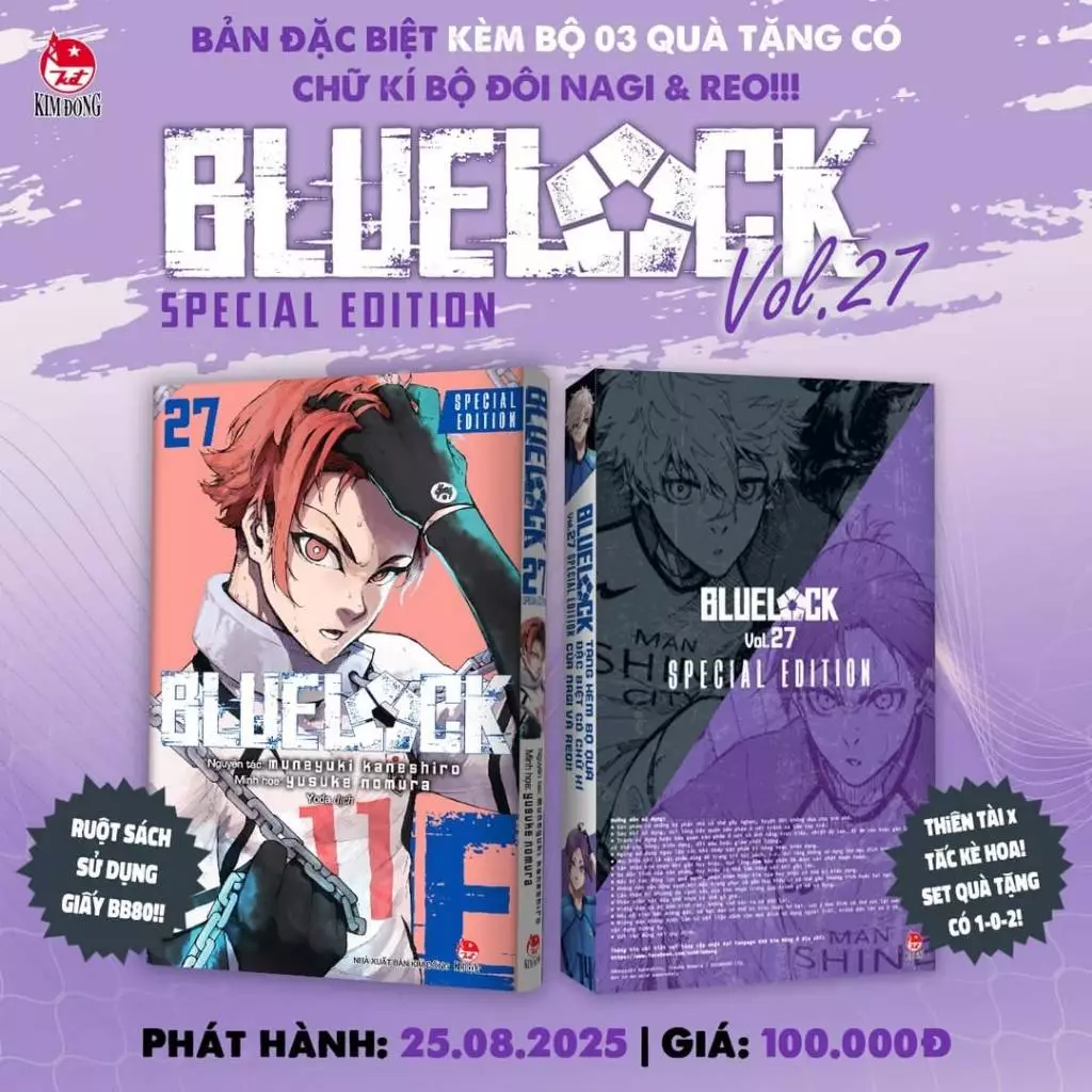 Truyện Blue Lock Tập 27 Bản đặc biệt