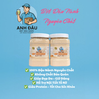  Combo 2 Bột Đậu Nành Anh Đậu Bột Đậu Nành Rang Nguyên Chất 