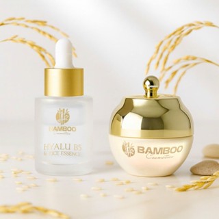 ⭐️MẪU MỚI⭐️Combo Kem face lụa bamboo và serum B5 Gạo Bamboo