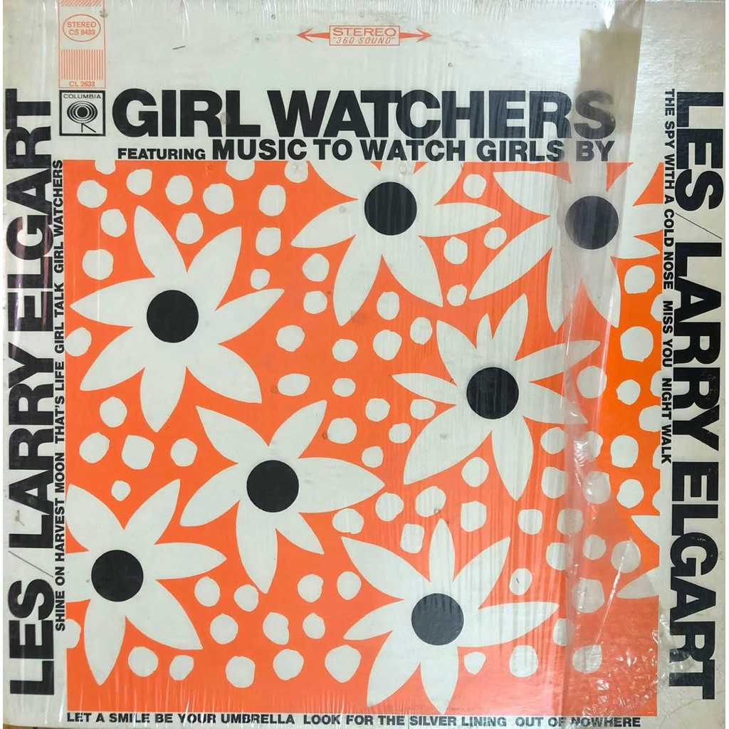 ĐĨA THAN - LES/LARY ELGART - GIRL WATCHERS (FEATURING MUSIC TO WATCH GIRLS BY) Contemporary Jazz