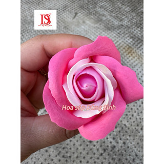 [ H313 ] ( Hộp 50 bông ) Hoa 3 lớp màu pha, hộp hoa Hồng sáp thơm 3 lớp 2 màu hàng trung VIP