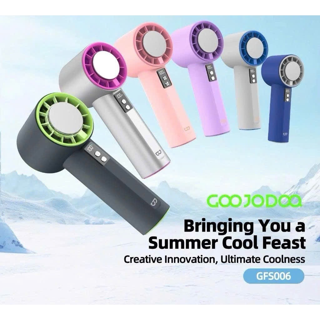 {HOẢ TỐC - MẪU 2026} Quạt Cầm Tay Sò Lạnh Tặng Kèm STiCKER Chính Hãng GOOJODOQ. | BigBuy360 - bigbuy360.vn