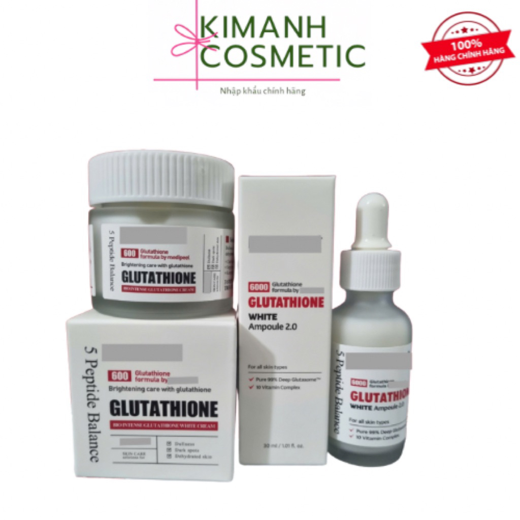 [KIMANH Cosmetics] Serum, Kem Dưỡng Dưỡng Trắng MEDI - PEEL Glutathione 600 White