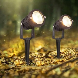 Đèn cắm cỏ, Rọi cỏ 7w ngoài trời, Chân ghim, chân ngồi chống nước trang trí sân vườn tiểu cảnh