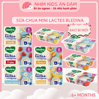 [Date 2026] Sữa Chua BLEDINA, Váng Sữa NESTLE Cho Bé Ăn Dặm Từ 6M+, Bổ Sung Dưỡng Chất, Canxi, Lợi Khuẩn - LỐC 6 HỘP