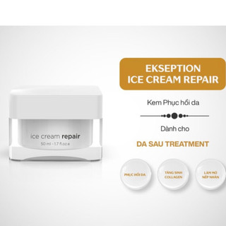 [HÀNG CÔNG TY] Kem Dưỡng Làm Dịu & Phục Hồi Da Toàn Diện Sau Điều Tri Xâm Lấn Ekseption Ice Cream Repair 50ml
