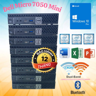 Máy Tính PC Mini Dell Micro 7050M  core i5 6500T-7500Ti7 6700T-i7 7700T -wifi 5G - bluetooth (Bảo Hành 1 năm)