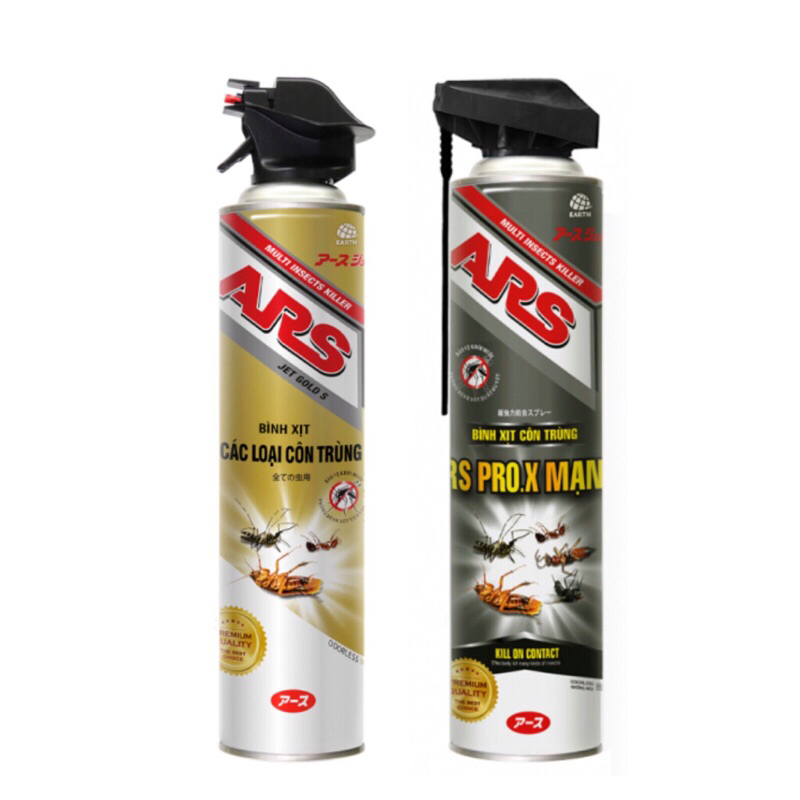 Bình Xịt Côn Trùng ARS Và ARS ProX 600ml-[Nhật Bản]