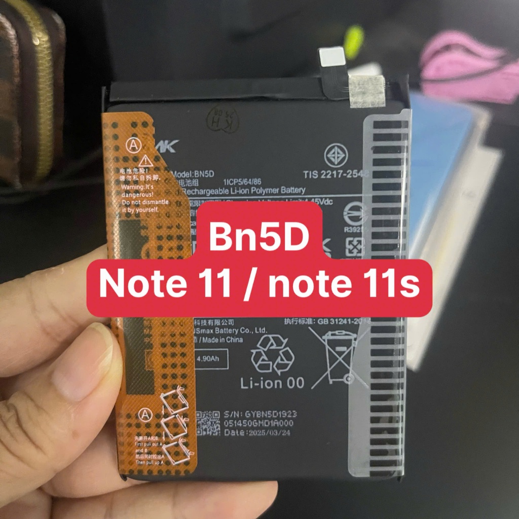 Pin redmi note 11 / redmi note 11s model BN5D 5000mah