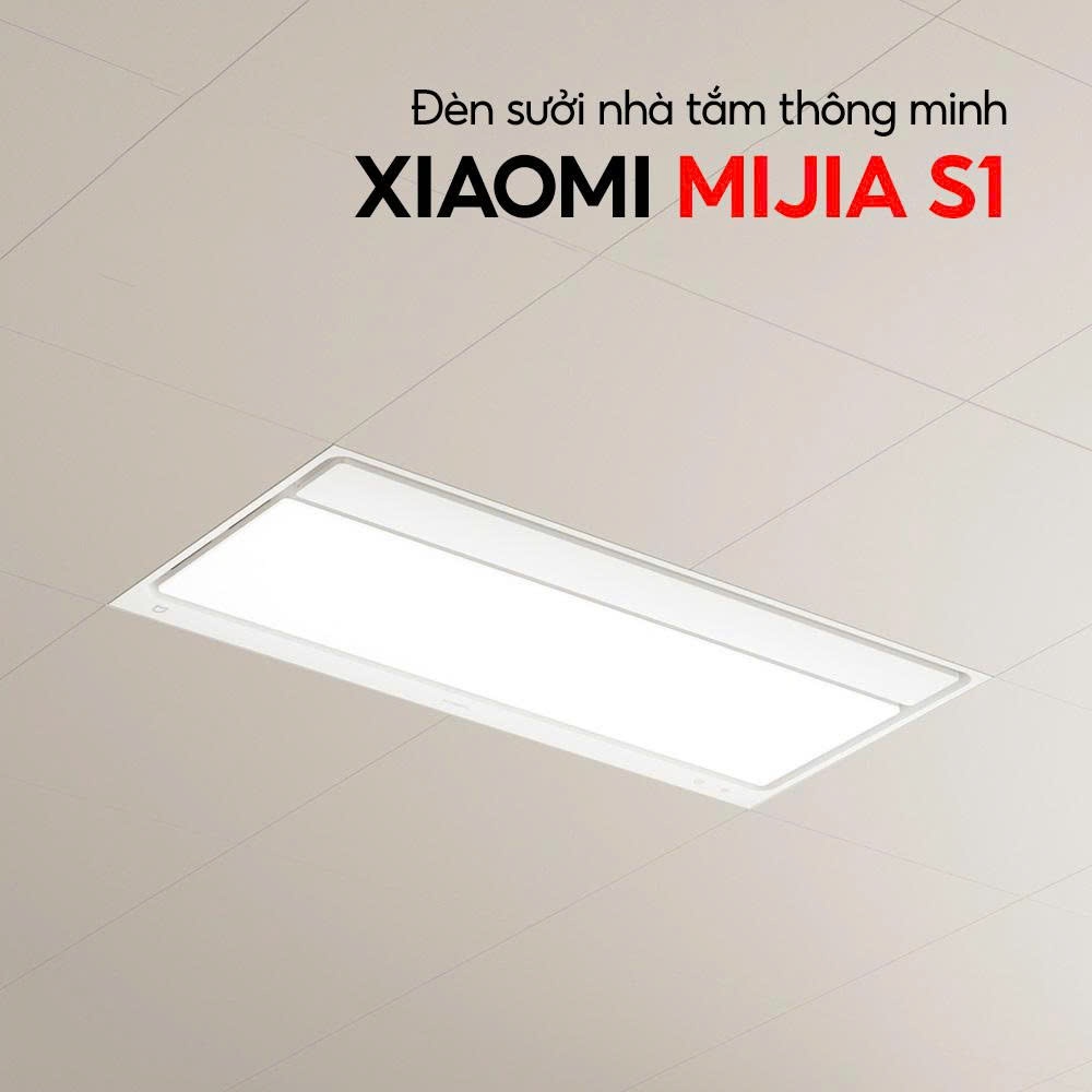 Đèn sưởi nhà tắm âm trần Xiaomi Mijia S1 MJYB03YL – Khử trùng Plasma, làm nóng nhanh 60s, thông gió