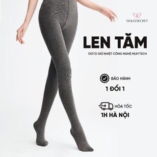 [BH 1 ĐỔI 1] Quần Tất Len Tăm OOTD Giữ Nhiệt DOLLYSECRET Công Nghệ Heattech T54
