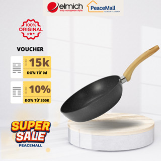 Chảo chống dính vân đá Elmich EL-5969, bắt từ nhanh, chống ố mốc - Peacemall