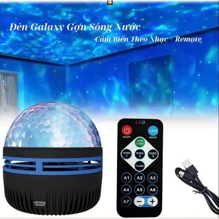  Đèn GALAXY Cực Quang UStyle Q6S Chiếu Bầu Trời Cực Quang Trang Trí Decor Phòng Ngủ Điều Khiển Từ Xa 