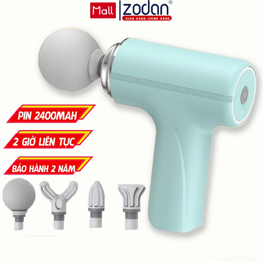[BH 2 NĂM] Máy mát xa cầm tay, máy massage toàn thân ZODAN ZB360 toàn thân BẢO HÀNH ĐIỆN TỬ 2 NĂM