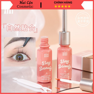 Keo Dán Mi Giả Xixi, Keo Dán Vô Hình Nhanh Khô Trong Suốt, Độ Bám Dính Chắc Chắn Chống Thấm Nước