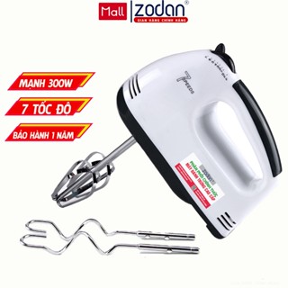 [BH 1 NĂM] Máy Đánh Trứng Cầm Tay ZODAN 4 Que Đa Năng 7 TỐC ĐỘ 300W BẢO HÀNH 12 THÁNG CHÍNH HÃNG