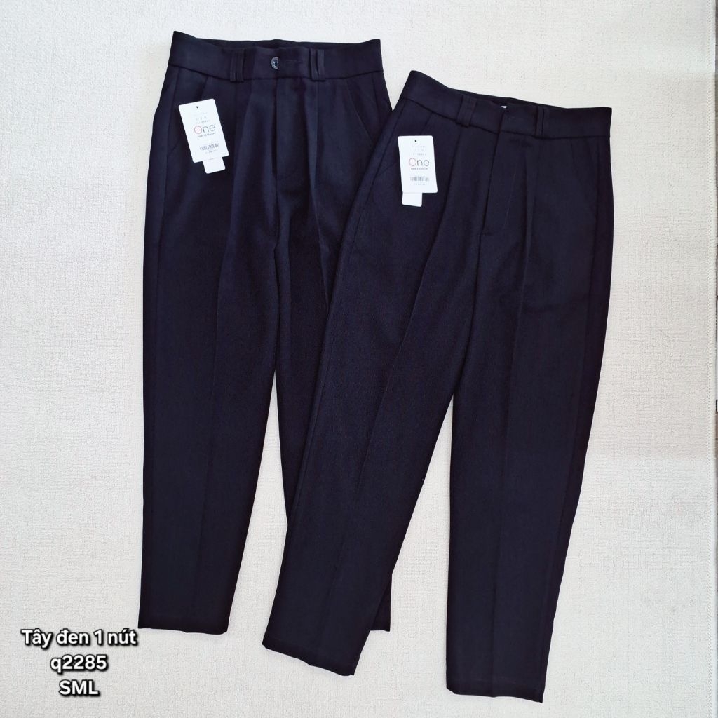 Quần tây đen Q2285 - Shop Nàng Cần Thơ