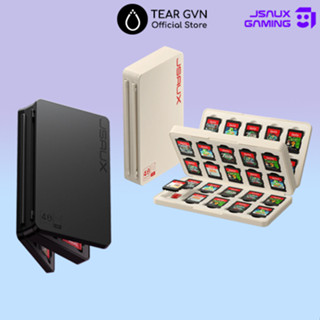  Hộp đựng 40 thẻ game và thẻ nhớ JSAUX đóng mở bằng nam châm từ tính cho Nintendo Switch 2   Switch OLED   Switch LITE 