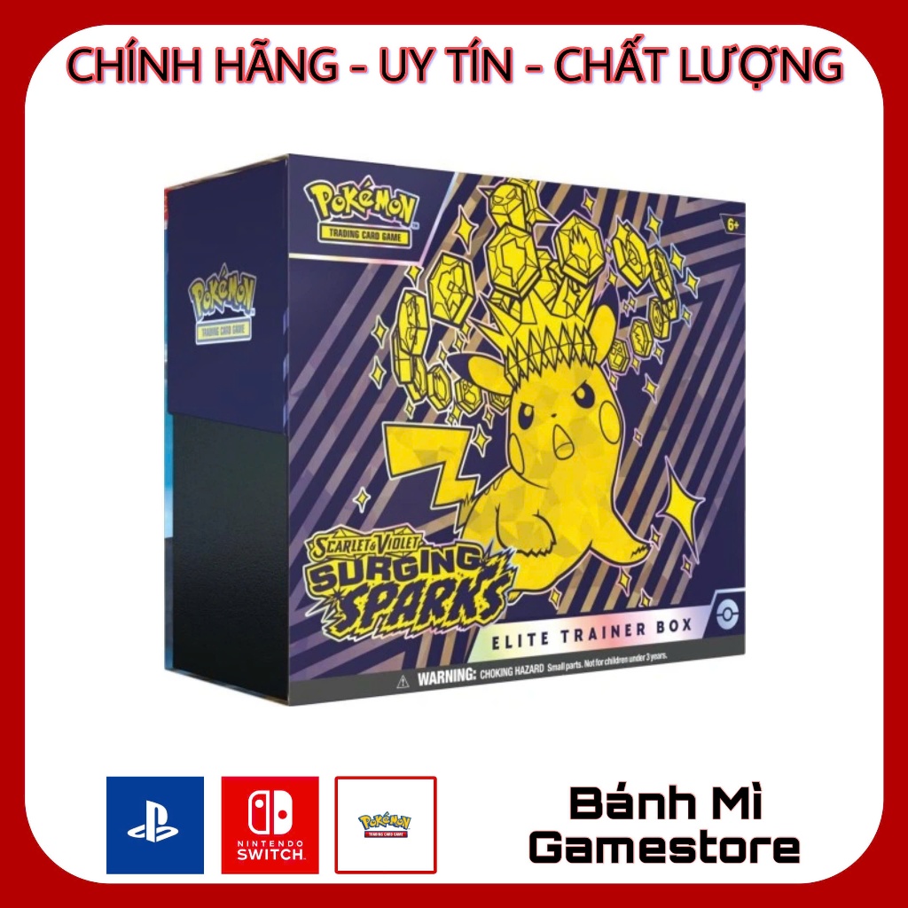 Pokemon TCG: Scarlet & Violet - Surging Sparks Elite Trainer Box