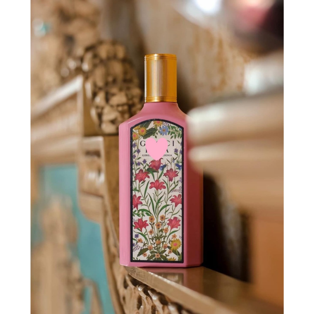 (Chính hãng) Nước Hoa Nữ 🄶🅄🄲🄲🄸 🄵🄻🄾🅁🄰 Gorgeous Gardenia EDP (Hồng)