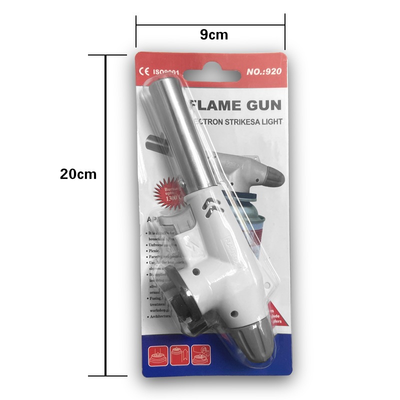 Đầu khò gas, đèn khò gas mini chuyên dụng điện tử cầm tay, đánh lửa tự động, có núm điều chỉnh nhiệt 1300 độ C