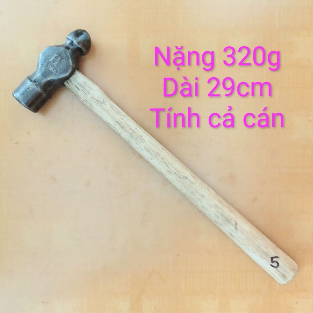 Búa đóng đinh, (loại đầu bi), hàng bãi Nhật.
