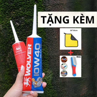 Nhớt hộp số xe tay ga Wolver 10w30/10w40/80w90 - Nhớt Lap Wolver Fully Synthetic SN 120ml