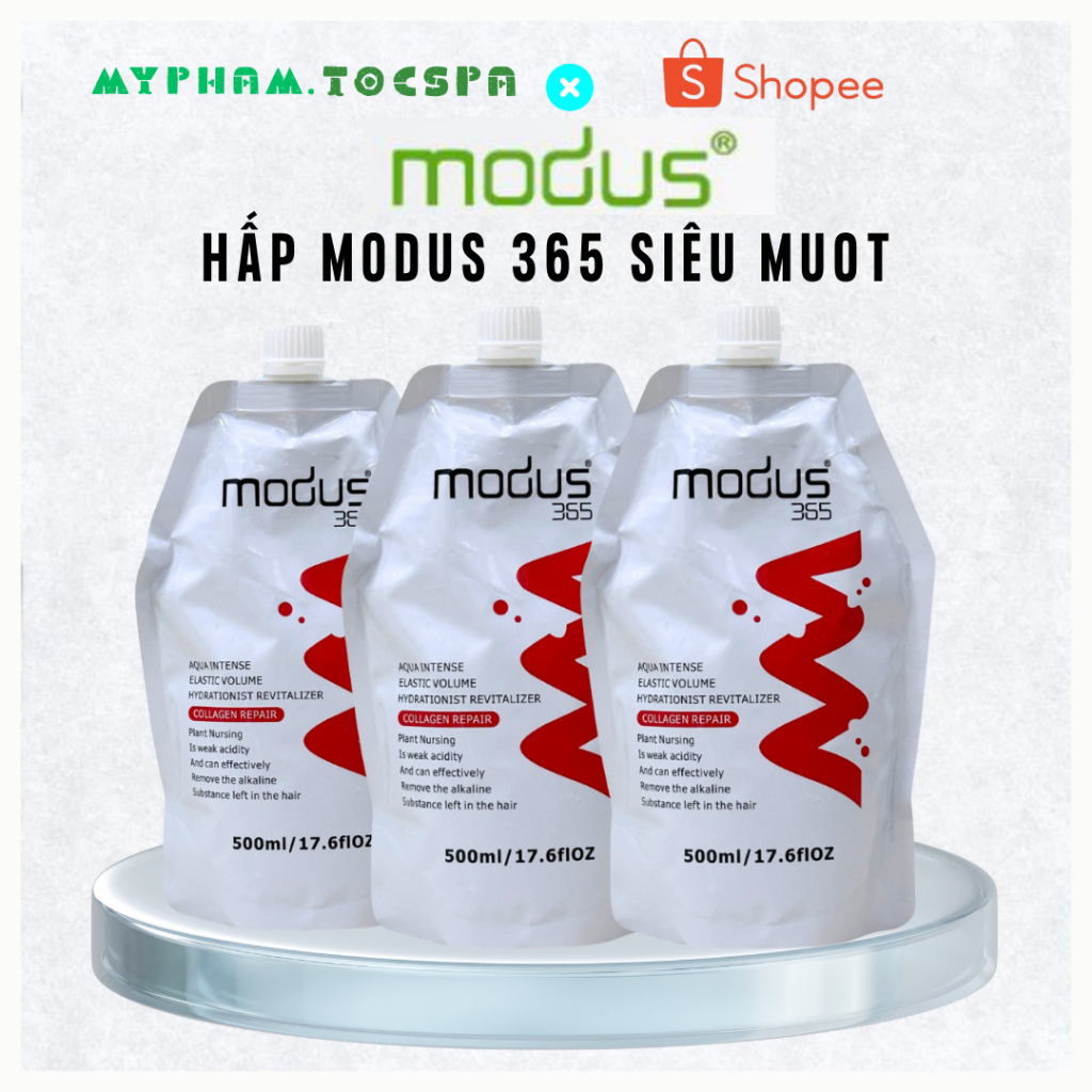 Hấp Phục Hồi Modus Collagen 500ML Siêu Phục Hồi Mềm Mượt Myphamtocspa