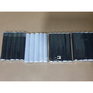 Set 50 ống chỉ thun/ thun nhún trắng đen loại thường & tốt