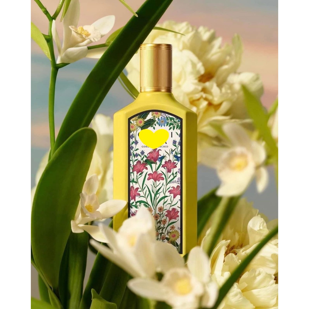 (Chính hãng) Nước Hoa Nữ 🄶🅄🄲🄲🄸 🄵🄻🄾🅁🄰 Gorgeous Orchid EDP (Vàng)