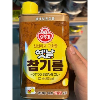 Dầu mè hàn quốc ottogi 500ml - 고소한 참기름