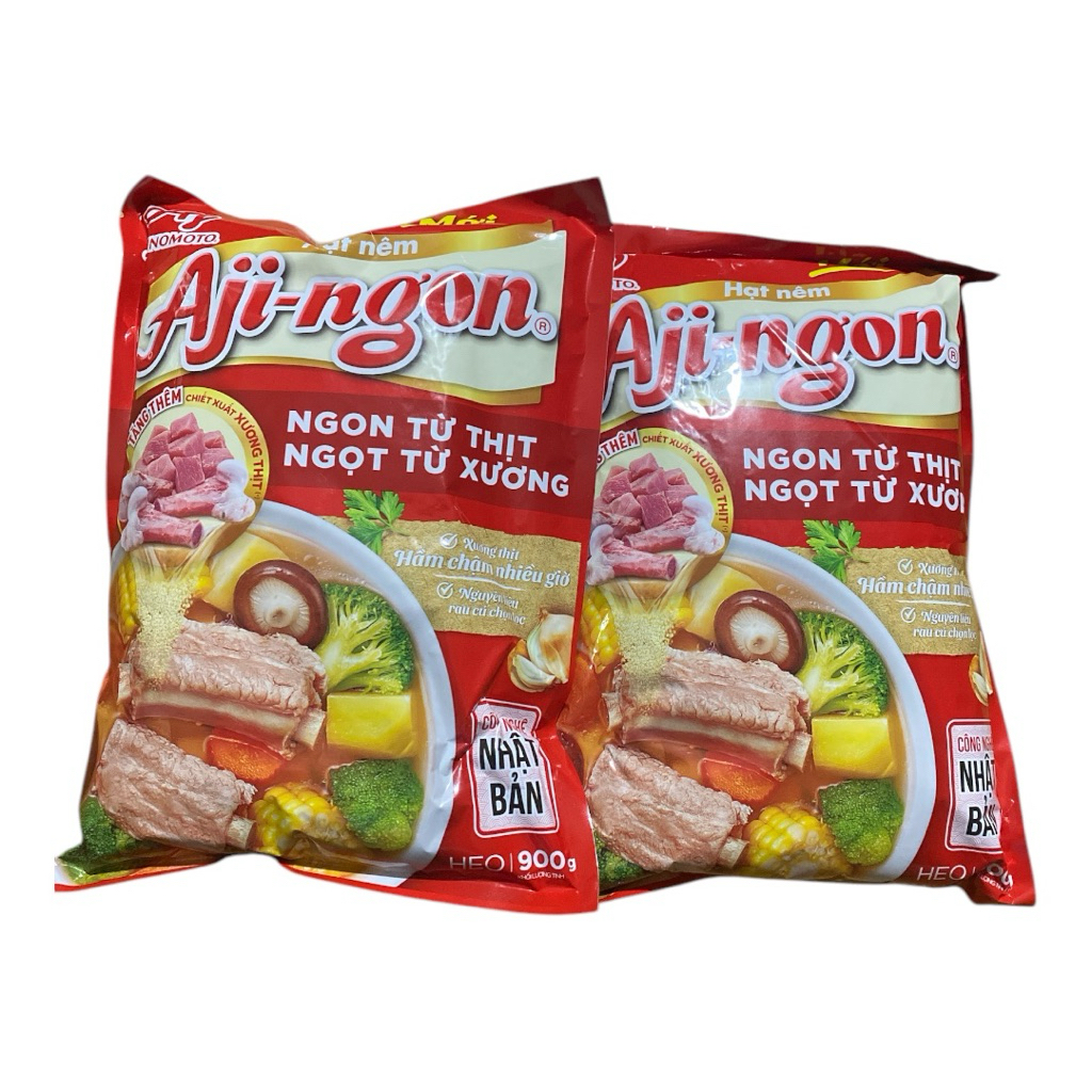 Hạt Nêm Aji - Ngon Chính Hãng gói  900g - Món ngon mỗi ngày