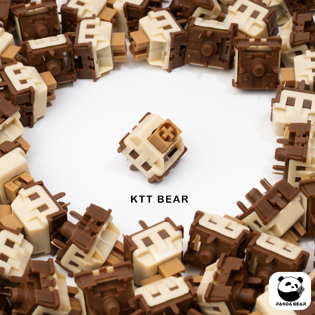 Switch KTT Bear linear 50g prelubed công tắc bàn phím cơ KTT Bear
