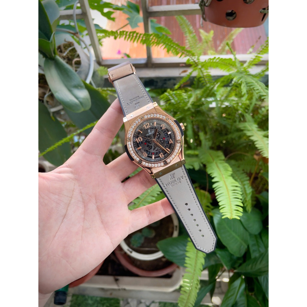 [Fullbox] Đồng Hồ Hublot nam myota mặt quỷ - Bản đẹp ✔ Máy cơ miyota 8215