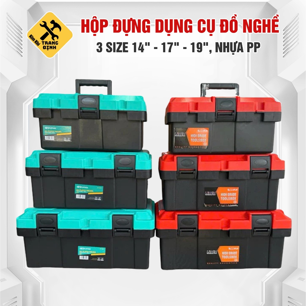 Hộp đựng dụng cụ, hộp đựng đồ nghề cao cấp - Thùng đựng đồ nghề sửa xe